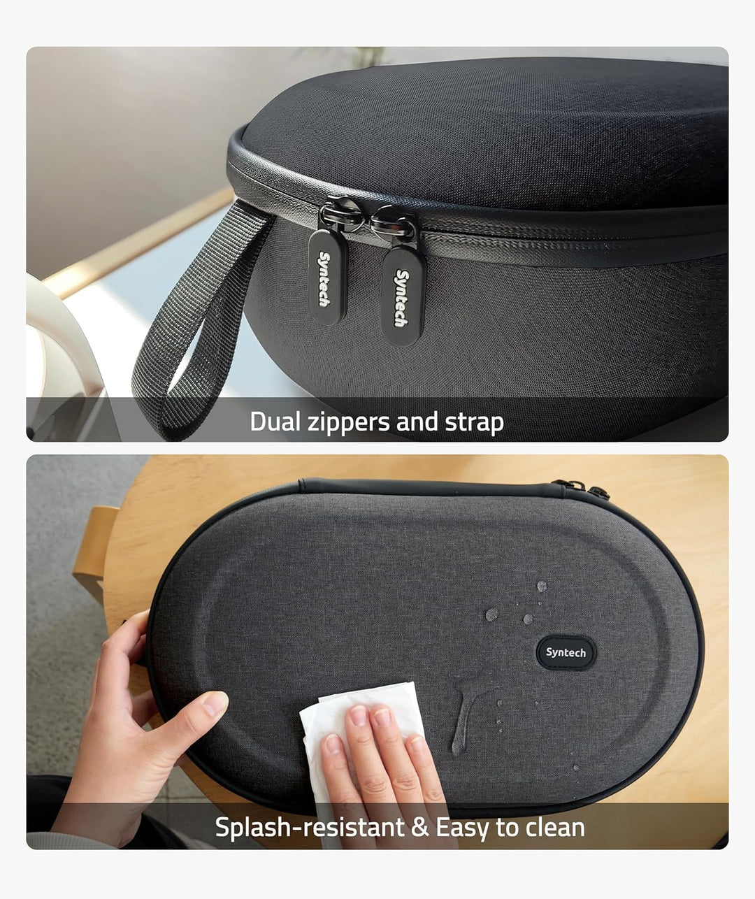 Syntech Tragetasche Kompatibel mit Oculus/Meta Quest 3, Quest 2 Zubehör PICO4/Pro VR Headset mit Eli