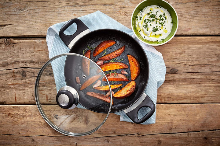 Judge J232A Vista Antihaft-Sauteuse Pfanne, Edelstahl, 28 cm 28 cm Sauteuse Pfanne, 28 cm Sauteuse P