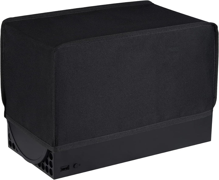 PlayVital Horizontale Staubschutze Hülle für Xbox Series X Konsole,Spritzwasserdichte Tasche Cover S