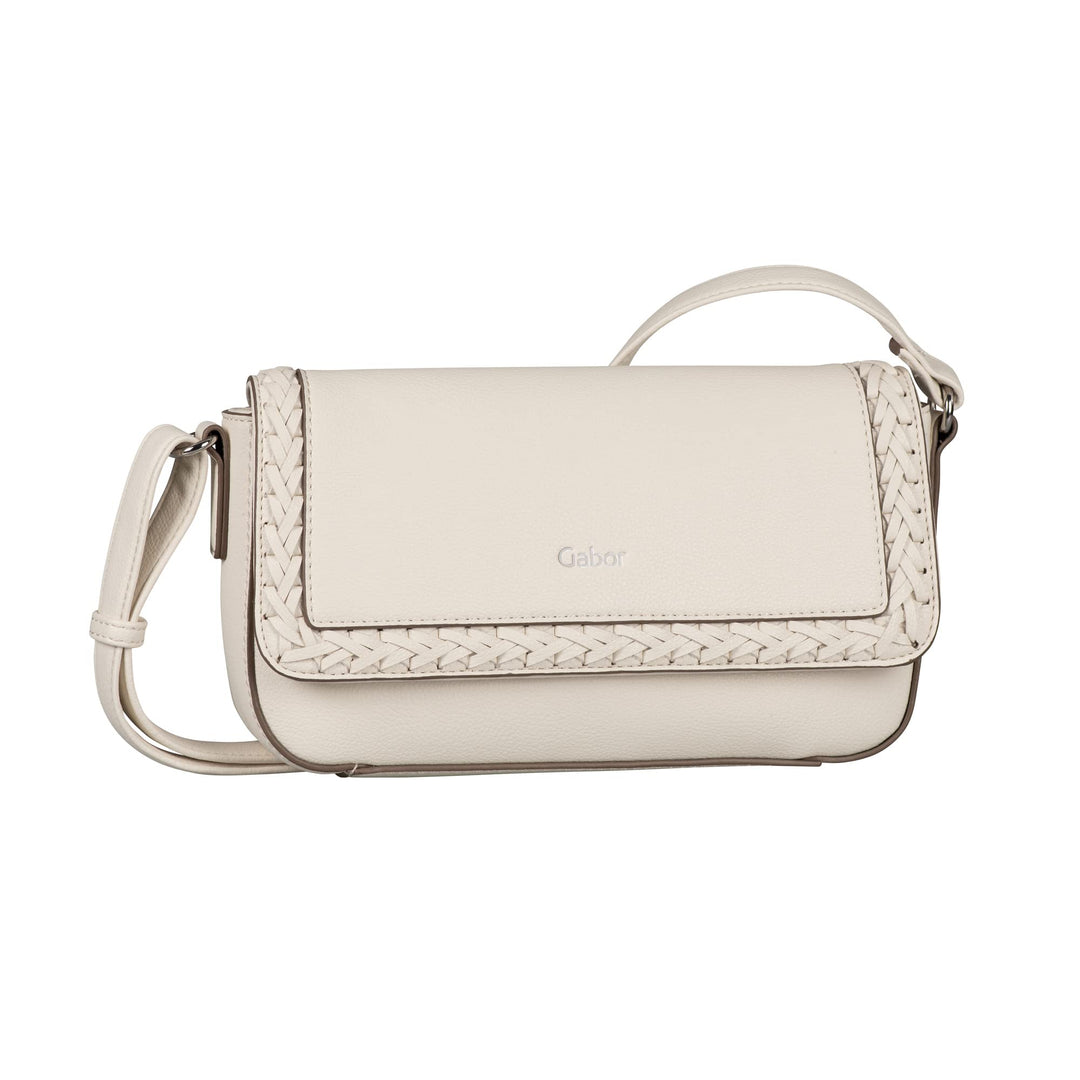 Gabor Damen Jolene Umhängetasche 25,5 x 7 x 14,5 (LxBxH) Off White, 25,5 x 7 x 14,5 (LxBxH) Off Whit