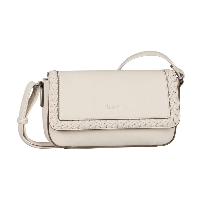 Gabor Damen Jolene Umhängetasche 25,5 x 7 x 14,5 (LxBxH) Off White, 25,5 x 7 x 14,5 (LxBxH) Off Whit