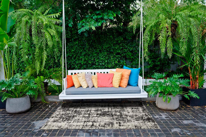 andiamo Outdoorteppich Colore anthrazit-grau 120x170 cm Anthrazit-grau 120 x 170 cm, Anthrazit-grau