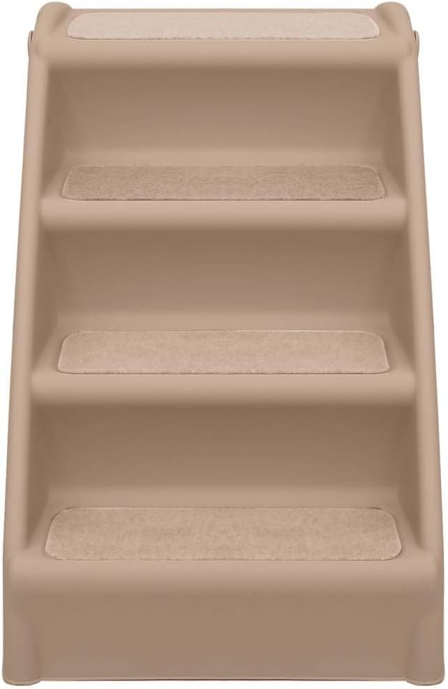 vidaXL Hundetreppe Klappbar Braun Haustiertreppe Katzentreppe Einstiegshilfe, Braun