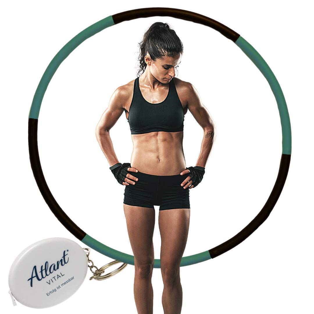 Hula Hoop Reifen Erwachsene Hullahub zum Abnehmen 1,2kg Sportgeräte für Zuhause Fitness Geräte Hula-