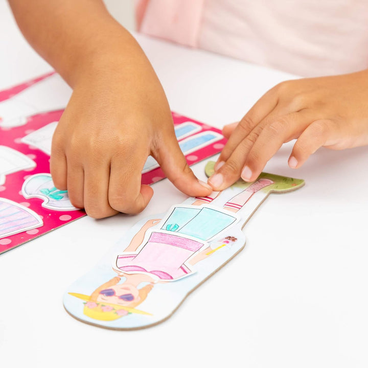 Learning Resources PaperCraft Sweet Boutique, Papierpuppen, Mode Boutique Spielzeug, Kinder Papier S