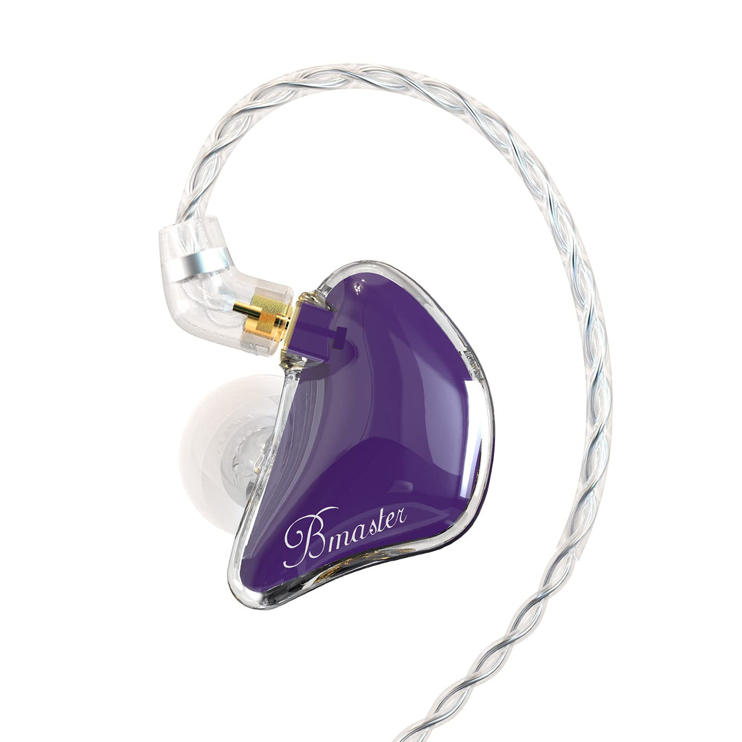 BASN Bmaster DREI-Dynamische Treiber In-Ear-Monitore Kopfhörer mit Zwei Abnehmbaren Kabeln Ohrhörer
