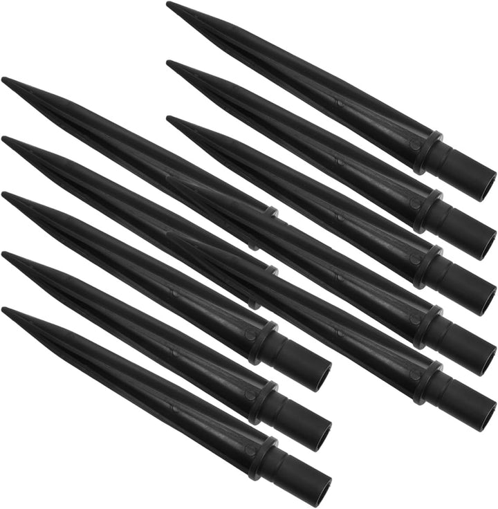 10 StüCk Led ErdspiessE Schwarz 5.5 Zoll GlüHende Gartenleuchten Ersatzteile FüR AussEnbereich Garte