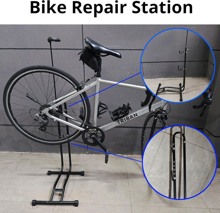 Fahrradständer, vertikales und horizontales Fahrrad-Aufbewahrungsgestell, für Radgrössen bis zu 29 Z