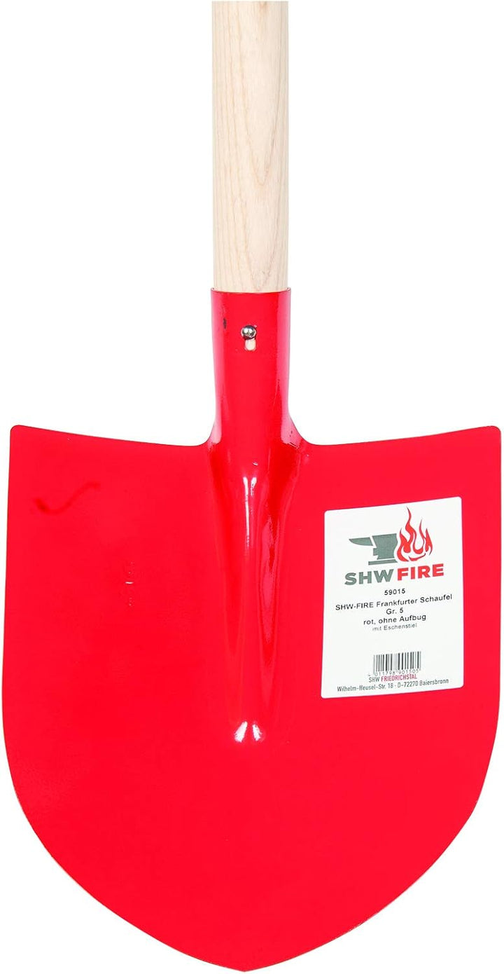 Gartenset: Frankfurter Schaufel und Gartenrechen, Stahl & Espe, 130cm und 150cm von SHW-FIRE