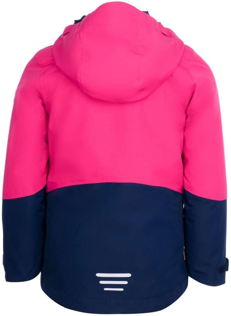 Trollkids Mädchen Jacke Skaland 152 Marineblau/Magenta, 152 Marineblau/Magenta
