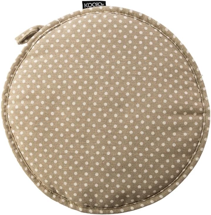 Mexikanischer Tortilla-Wärmer für Mikrowelle, hitzebeständig, wärmeisolierend, gepunktet, Beige, rec