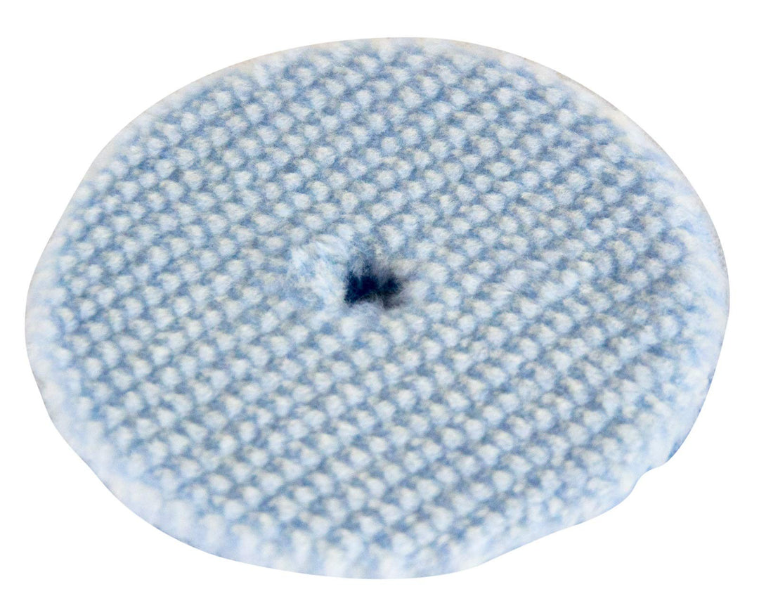 2 Stück Rupes Bigfoot BLAUE Woll Pads Grob 80/90mm für LHR75e