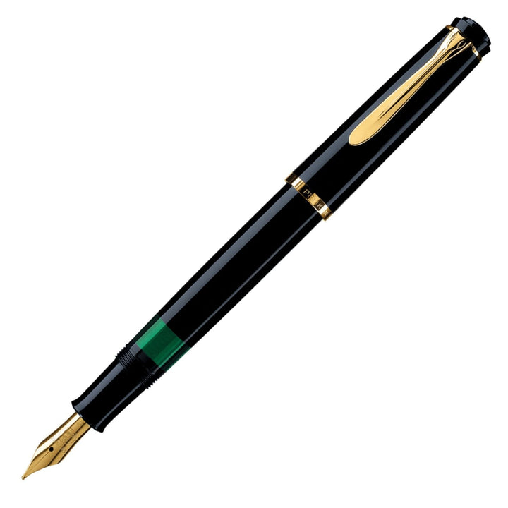 Pelikan Elégance M200 Füllfederhalter Schwarz B schwarz, B