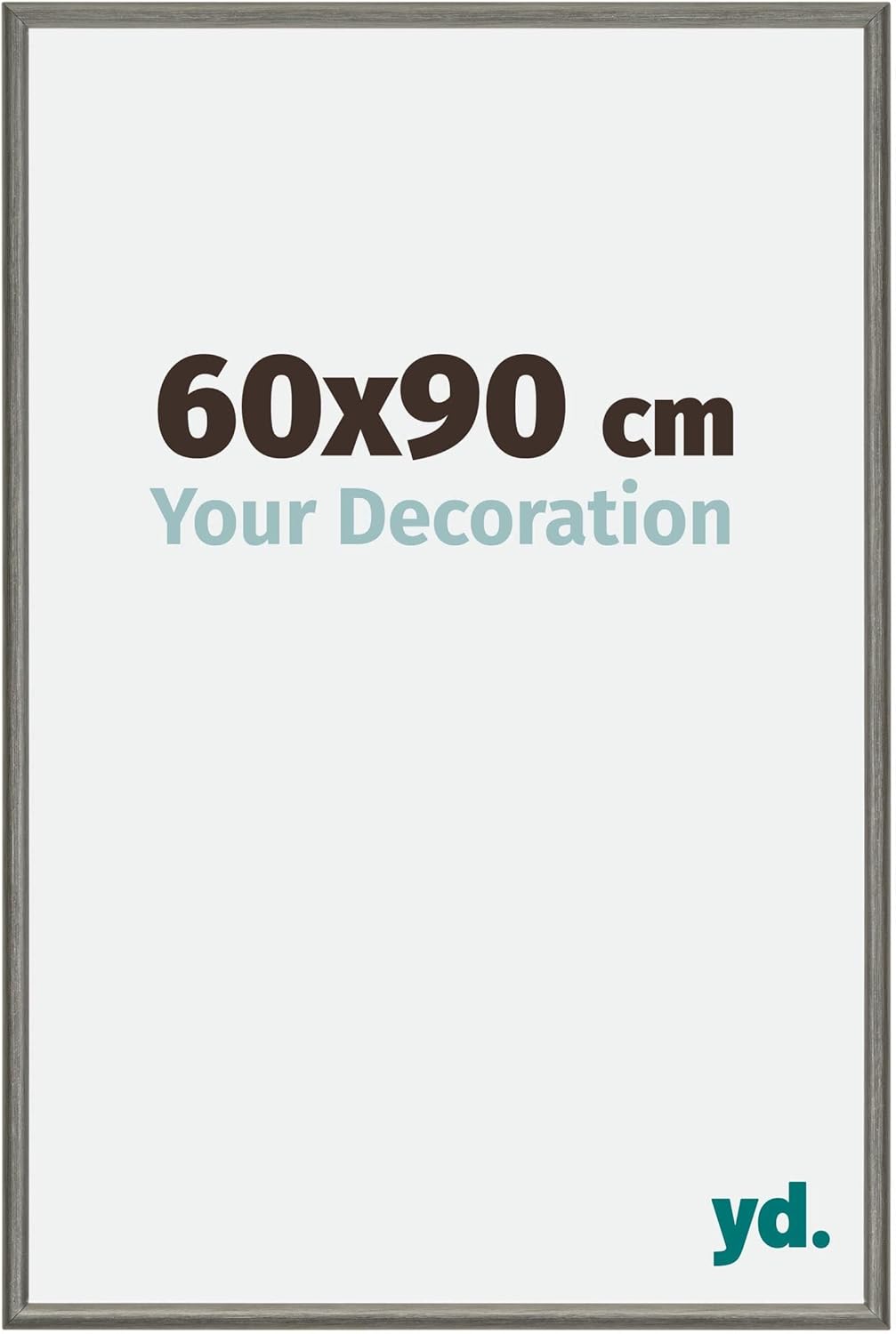 yd. Your Decoration - Bilderrahmen 60x90 cm - Bilderrahmen aus Aluminium mit Acrylglas - Antireflex