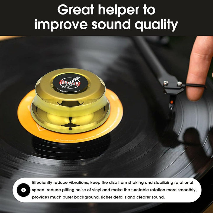 Plattenspieler Disc Record Gewicht Stabilisator - Nobsound Platten Gewicht Record Clamp Stabilisator