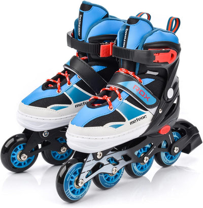 meteor® Inliner Rollen Inline Skates Mädchen und Jungen Inliner Kinder Inline Skates ABEC7 Rollen in