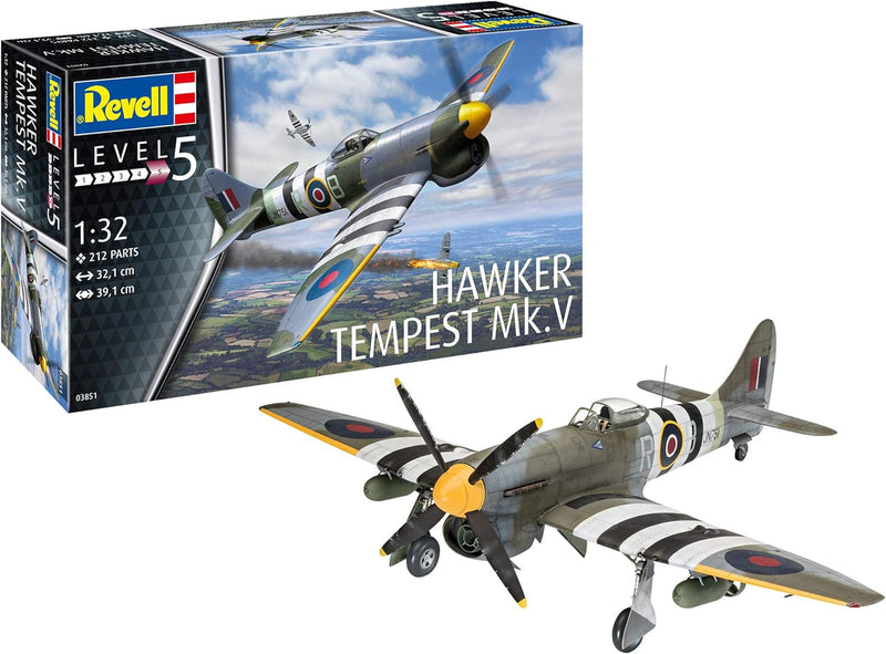 Revell Hawker Tempest V (1:32) - EN/DE/FR/NL/ES/IT