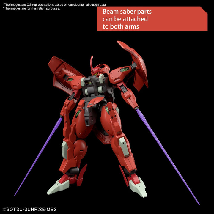 BANDAI Gundam – HG 1/144 Darilbalde – Modellbausatz, Darilbalde