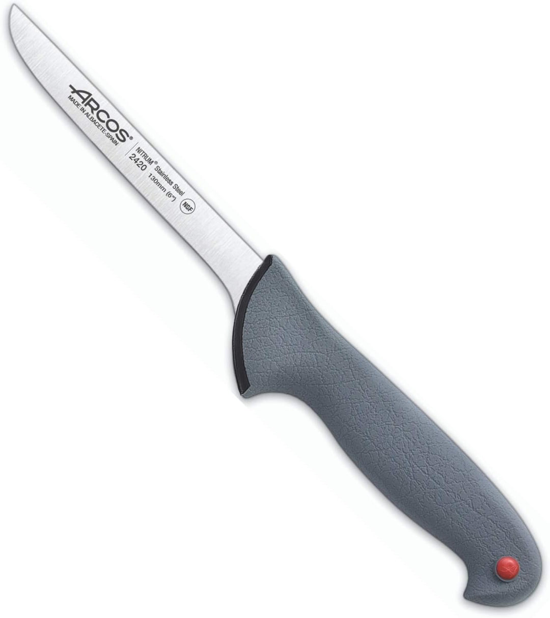Arcos Serie Colour Proof - Ausbeinmesser - Klinge Nitrum Edelstahl 130 mm - HandGriff Polypropylen V