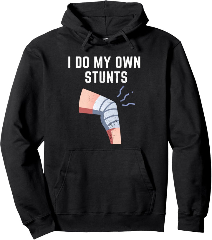 Lustiges gebrochenes Bein Gute Besserung Ich mache meine Pullover Hoodie