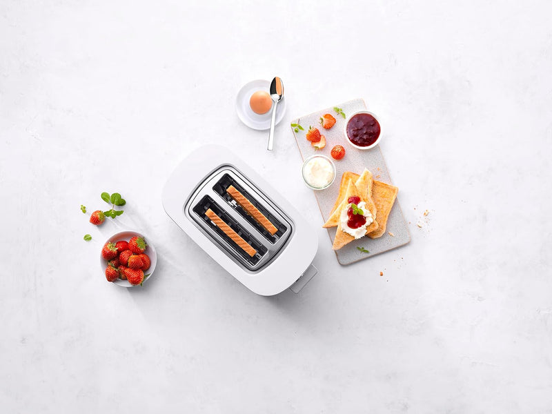 ZWILLING ENFINIGY Toaster mit 3 Automatikprogrammen, 7 Bräunungsgraden und Abschaltfunktion, 2 Schli