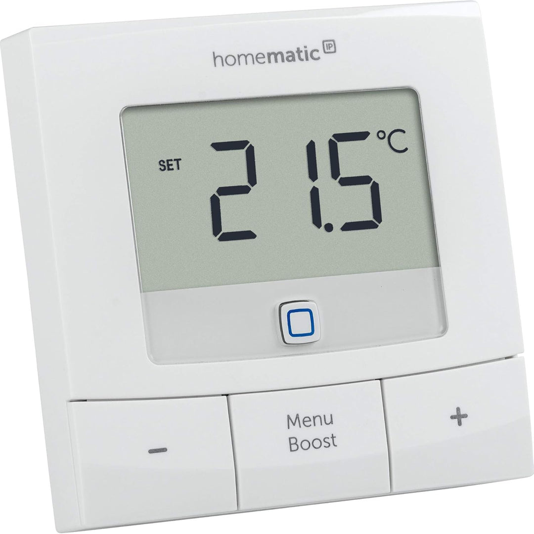 Homematic IP Smart Home 3er-Set Wandthermostat – basic, digitales Thermostat für Heizkörper mit/ohne