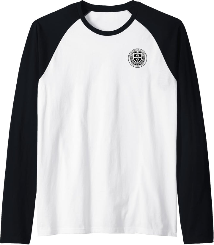 Marvel Loki TVA For All Time Always Left Chest Logo Raglan