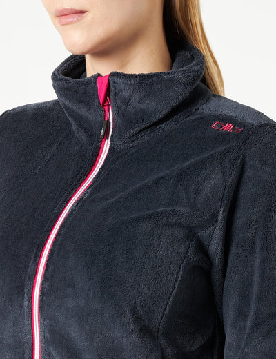 CMP Damen Damen-highloft-fleecejacke Jacket 36 Titan-Fuchsia, 36 Titan-Fuchsia