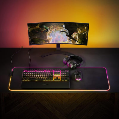 SteelSeries Apex Pro Mechanische Gaming-Tastatur – einstellbare Betätigungsschalter – weltweit schne