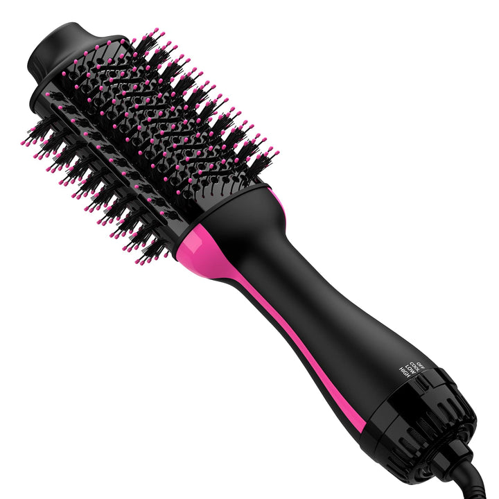 Sawop Warmluftbürste Rundbürstenföhn, Föhnbürste, Hairstyler Haartrockner Bürste in Einem, Verbesser