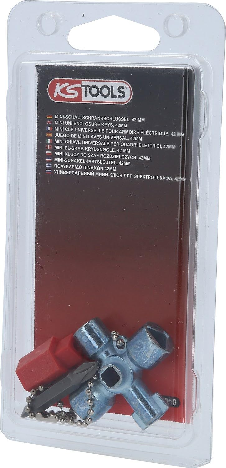 KS Tools 130.1010 Mini-Schaltschrankschlüssel, 42mm