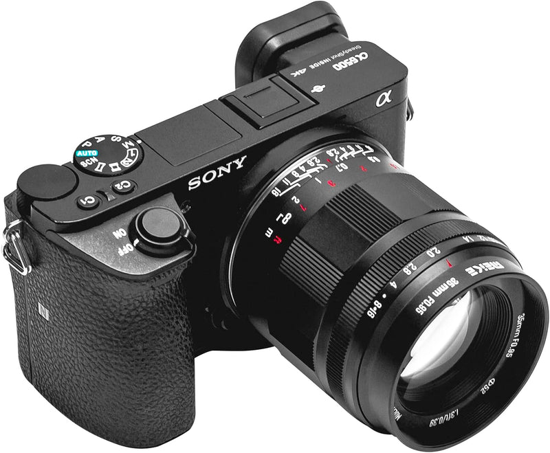 Meike 35 mm f0.95 grosse Blende, manueller Fokus, kompatibel mit spiegellosen Sony E Mount Kameras A