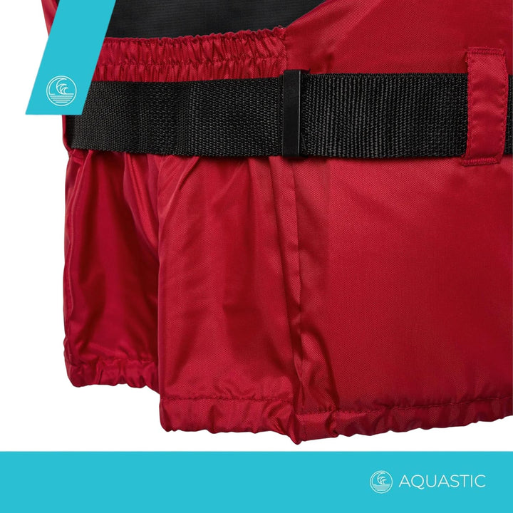 AQUASTIC Classic 50N Sicherungsweste - aus Polyamid, Polyethylenschaum, 50N Auftrieb, Verstellbarer