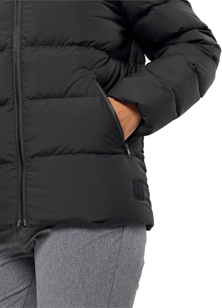 Jack Wolfskin Damen Frozen Palace Jacket W Daunenjacke L Schwarz, L Schwarz