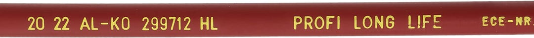 p4U 2X Original AL-KO Bremsseil Longlife Glocke inklusive 2X Kugelmutter M8 Hüllenlänge: 1430 mm Ges