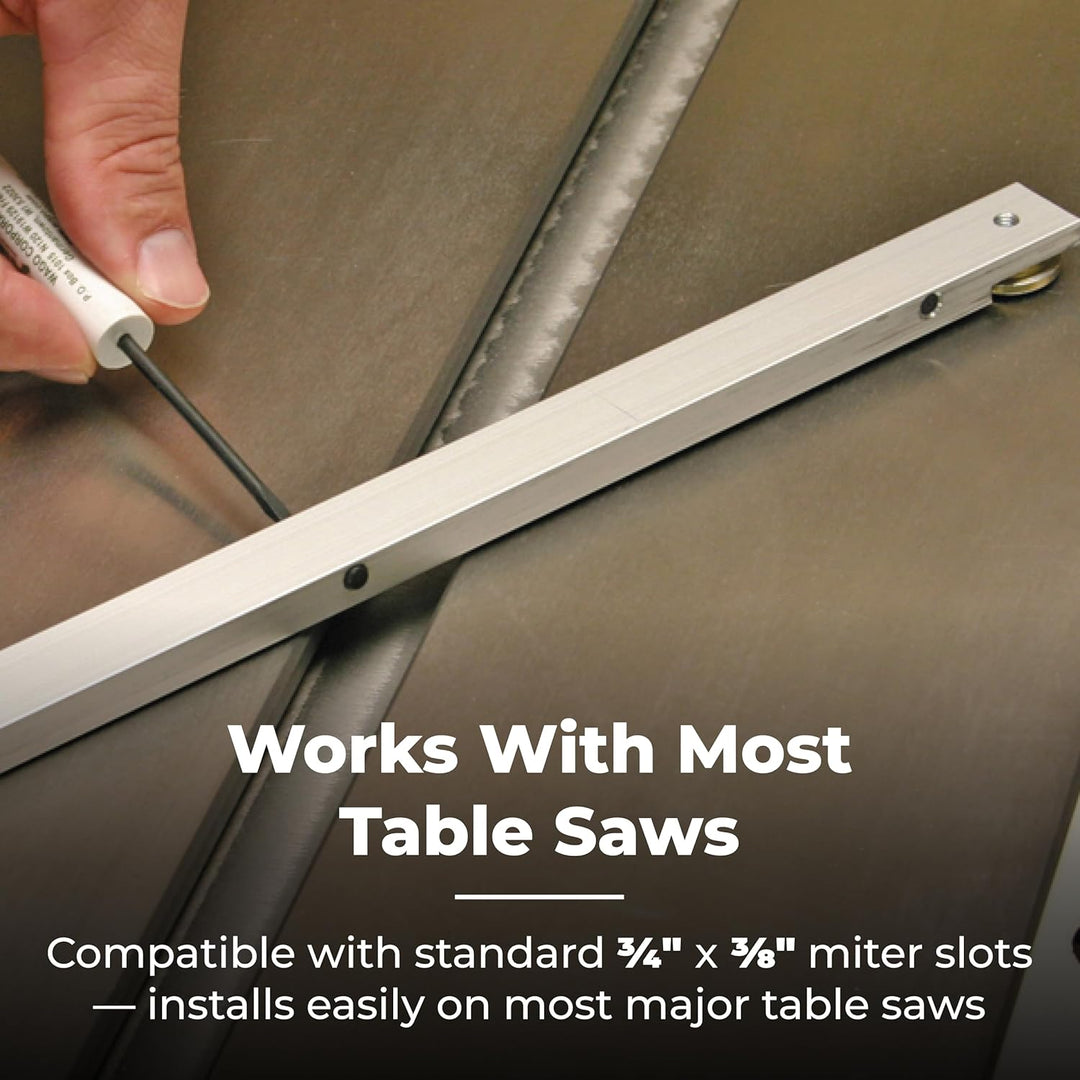 Kreg KMS7102 Tischsägen-Präzisions-Gehrungslehre-System – werkseitig kalibriert – mit Gehrungslehre