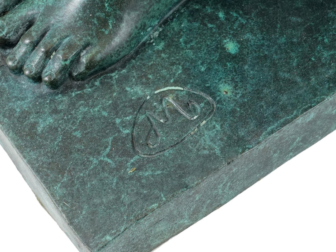 Kunst & Ambiente - Bronzeskulptur - La Nuit Skulptur - 1902-1909 - Aristide Maillol - signiert - Akt