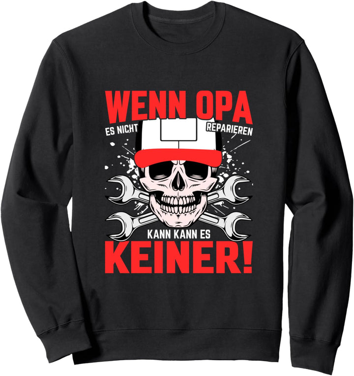 Opa, der Held jeder Familie für Vatertag und Weihnachten. Sweatshirt