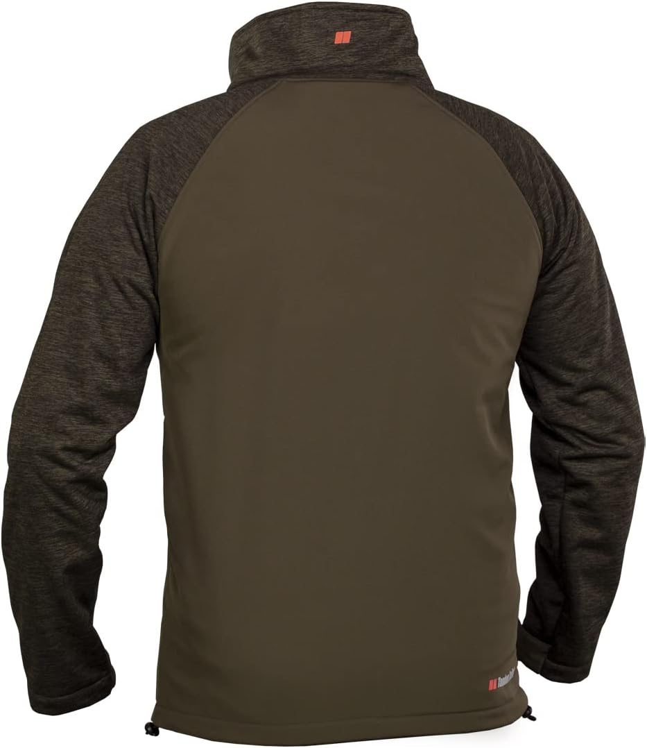 Tandem Baits Leichte Softshelljacke für Herren | Männer Softshell Sweatshirt | Windbreaker Fleecejac
