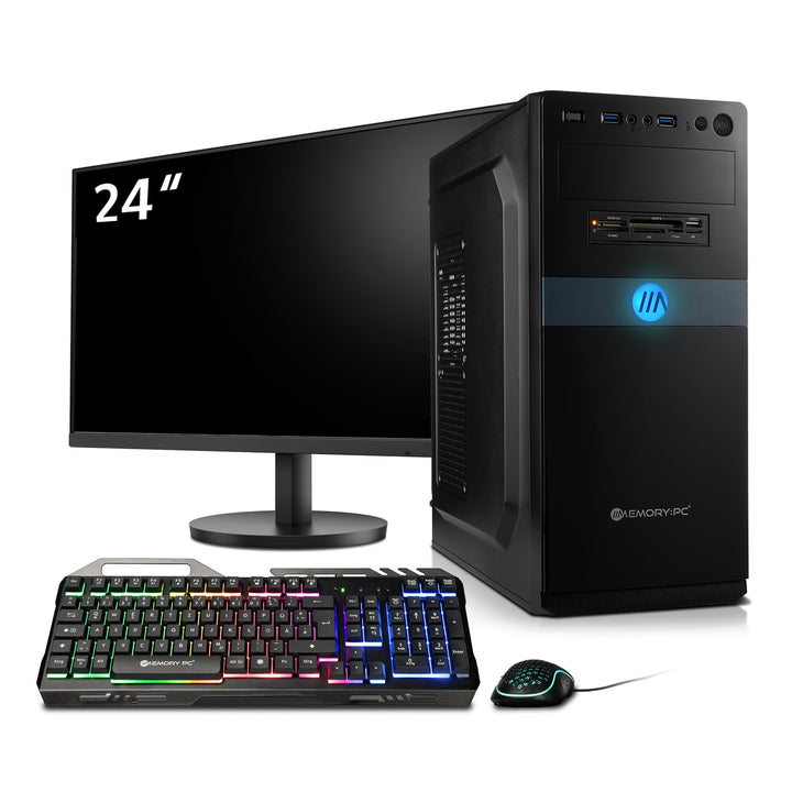 Komplett PC Set Business & Multimedia Ryzen 3 3200G 4X 4.0 GHz, 16 GB DDR4 RAM, 1 TB M.2 SSD, Win 11