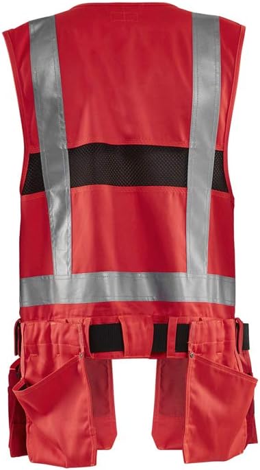 Blaklader 30321804 HOCHVISKOSE WERKZEUGWESTE L High Vis Rot, L High Vis Rot