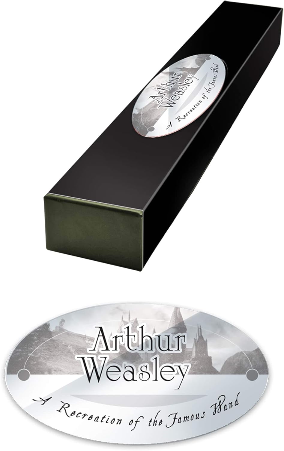 The Noble Collection - Arthur Weasley Character Wand - 16in (40cm) Wizarding World Wand with Name Ta