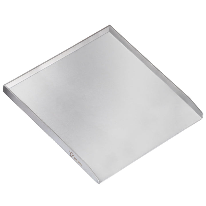 BBQ-Toro Edelstahl Grillplatte | 40 x 41,5 cm | BBQ Plancha, Grillplancha | Rechteckig, Universal un