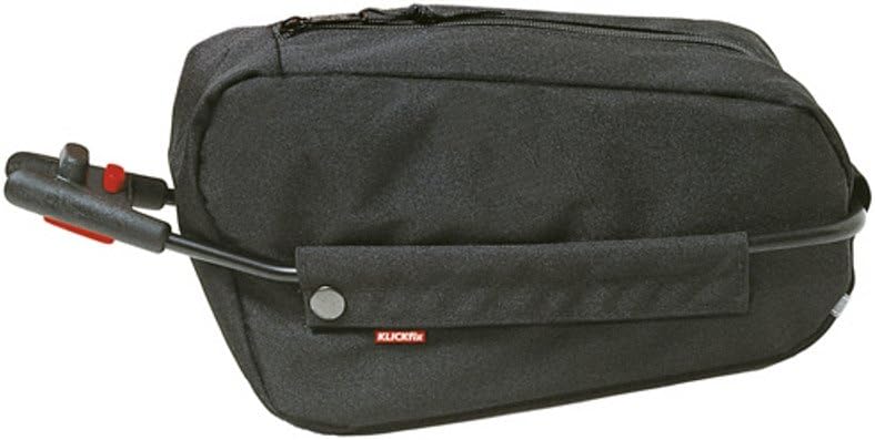 KLICKfix Fahrradtasche, schwarz, M Contour Satteltasche, Contour Satteltasche