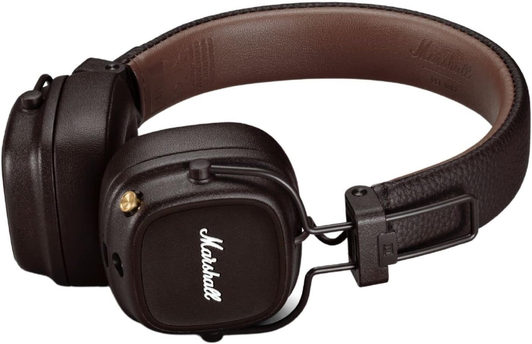 Marshall Major IV On Ear Bluetooth Kopfhörer, Kabelloser Ohrhörer, Faltbar, 80 Stunden kabellose Akk