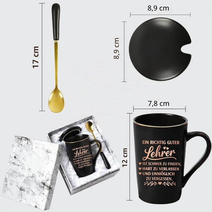 Lehrer Geschenk Tasse, Abschiedsgeschenk Lehrer, Geschenke für Lehrer zum Abschied, Bester Lehrer Ge