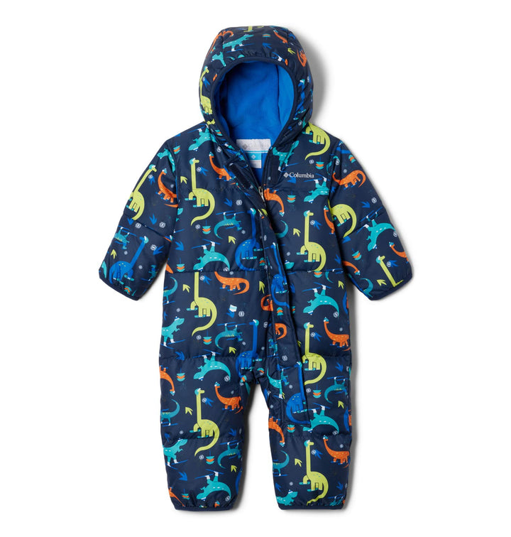 Columbia Snuggly Bunny Bunting für Kleinkinder 18/24 Collegiate Navy Skisaurus, 18/24 Collegiate Nav