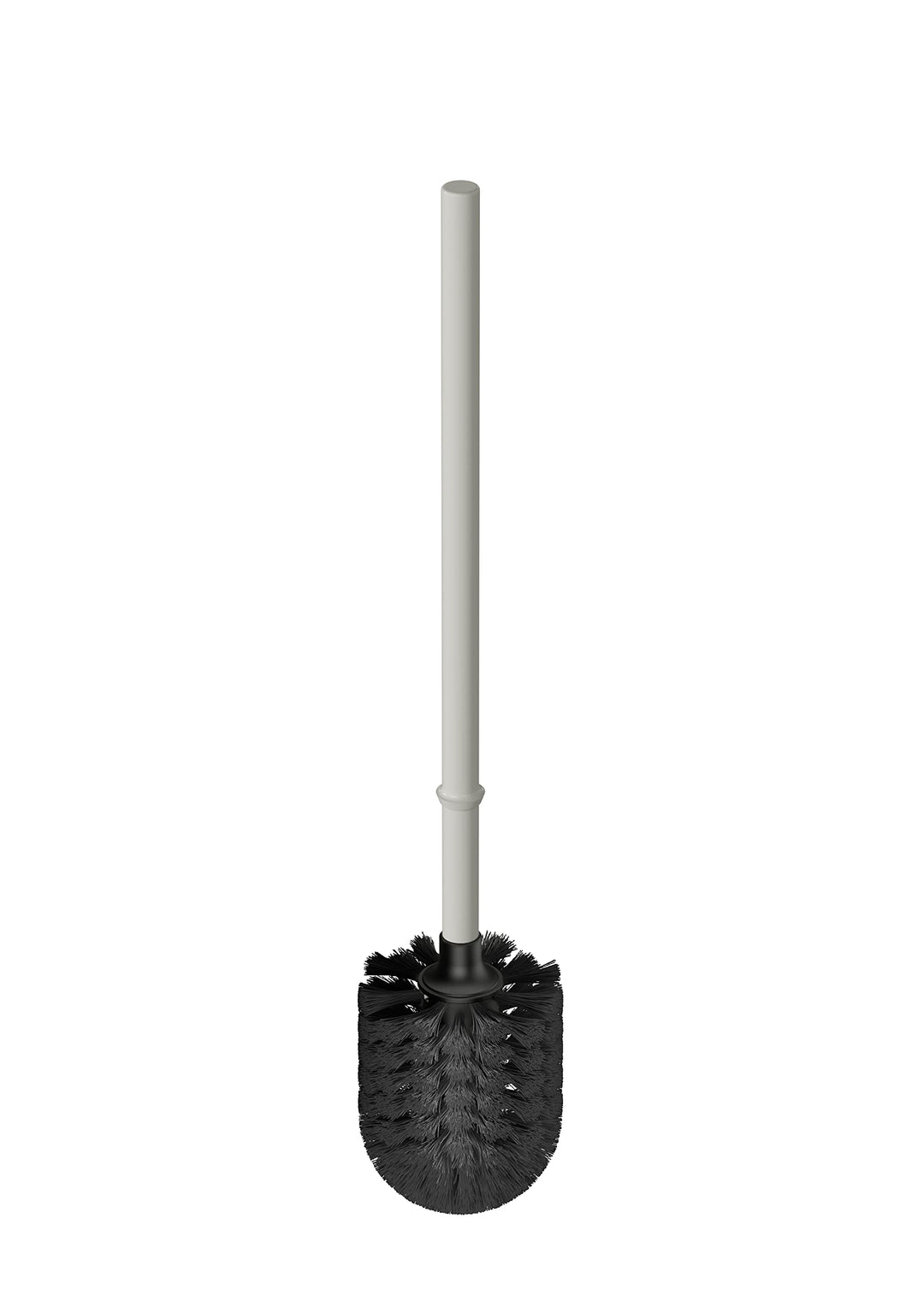 HEWI WC-Bürste 477 (Farbe Lichtgrau, Toilettenbürste ohne Behälter, Bürstengriff Länge 460 mm, Bürst