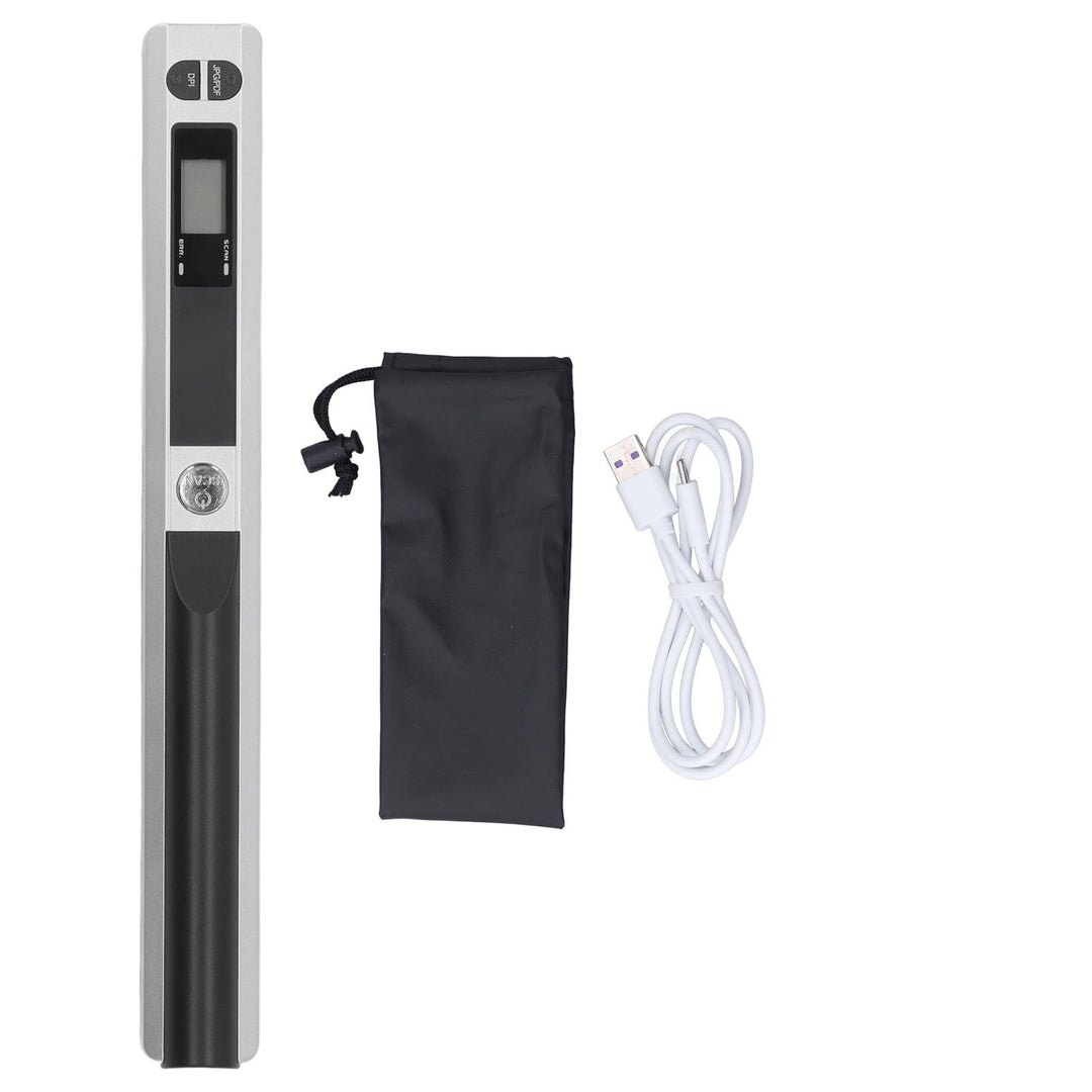 Fafeicy 300DPI 600DPI 900DPI A4/213 mm Tragbarer Scanner, USB2.0-Handheld-Business-Scangerät, Micro-