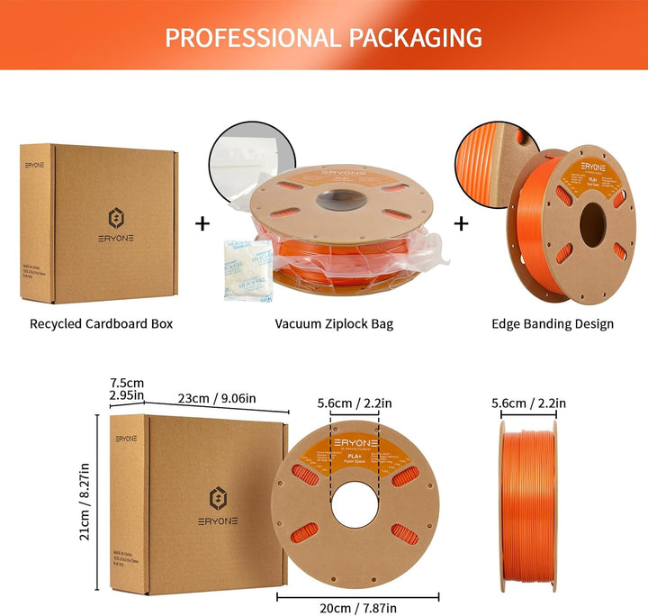 ERYONE High Speed Filament PLA+ 1.75mm +/- 0.03mm, High Speed Filament PLA+,Rapid PLA Plus Filament,